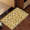 Doge funny Emoticon S-Shiba M-Meme Microfiber Decorative Versatile Flannel Floor Bath Door Mat Quick Dry Absorbent Non-slip Sole
