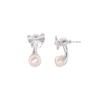 Simple Pearl Earrings for Women Suitable for Birthday Party Gifts Two Wear Earrings Light Luxury Design Senior Sense of Small Match Earrings
