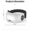 Factory Supply Beauty Eye Massage Machine Heat Compress Vibrating Air Pressure 4 Modes Electric Eye Massager