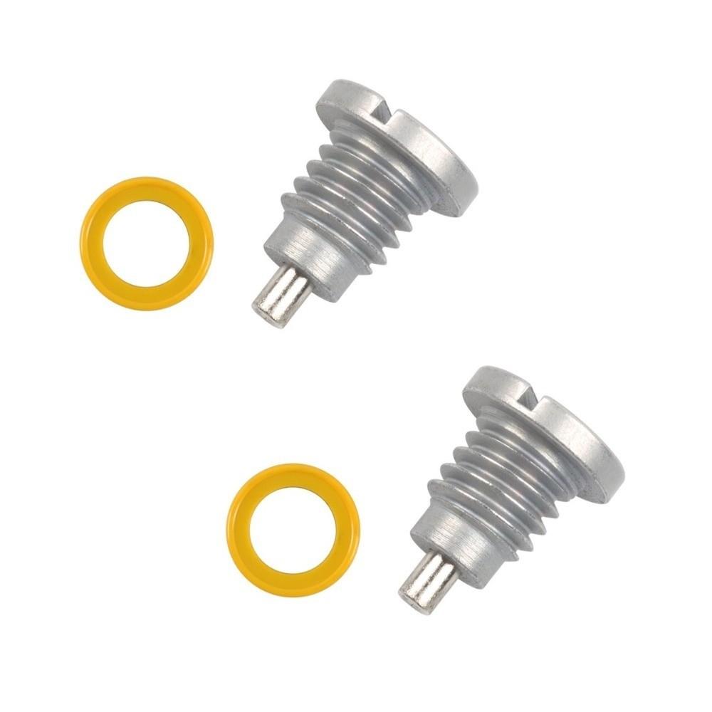 2PCS Replaces 8M0058389 Gear Case Drain Plug Magnetic Oil Vent Plug  Outboard Maintenance