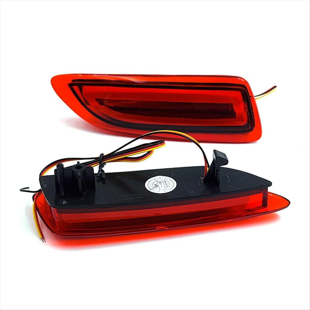 2Pcs/Pair Led Car Lights Rear Bumper Reflector Light Led Brake Signal Lamp Fit for Toyota Corolla 2011 2012 2013