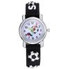 3D Fußball Fußball Quarzuhr Armbanduhr Kinder Sportuhr Für Jungen und Mädchen Kinder Schüler