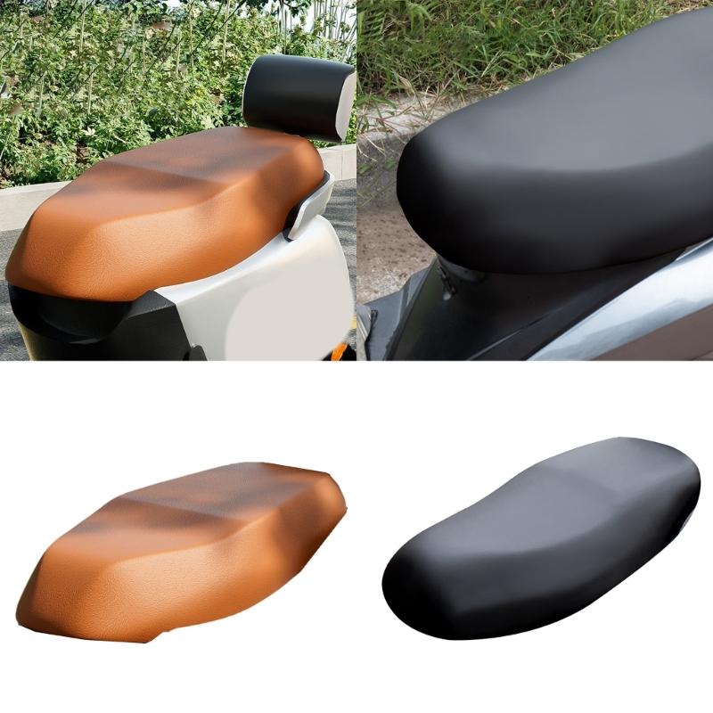 Waterproof Motorcycle Seat Cover, Motorcycle Seat Cushion, Black Dustproof Cover, Universal Flexible Seat Protector