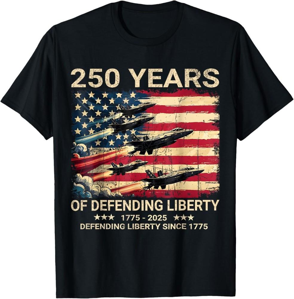 Patriotic USA Flag Military Parade Army 250th Anniversary T-Shirt Unisex T-Shirt XXL
