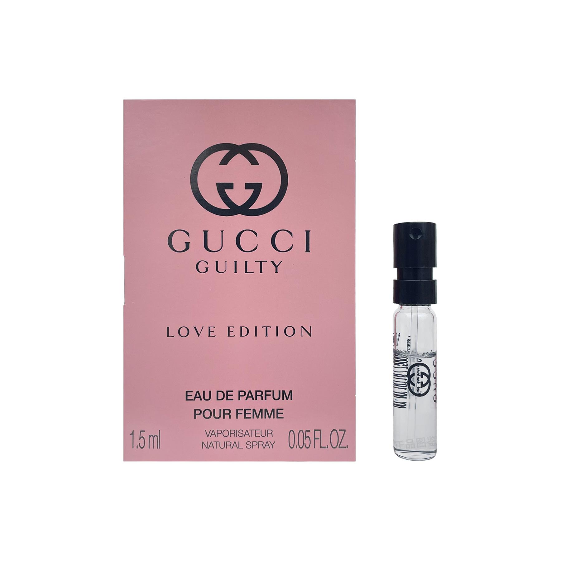 

Gucci Guilty Love Edition Pour Femme Eau de Parfum Sample Vial (1.5ml) 1.5ml