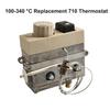 Commercial Fryer Thermostat Temperature Control Valve Kitchen Appliance Inlet Pressure 50MPa Replacement Thermostat