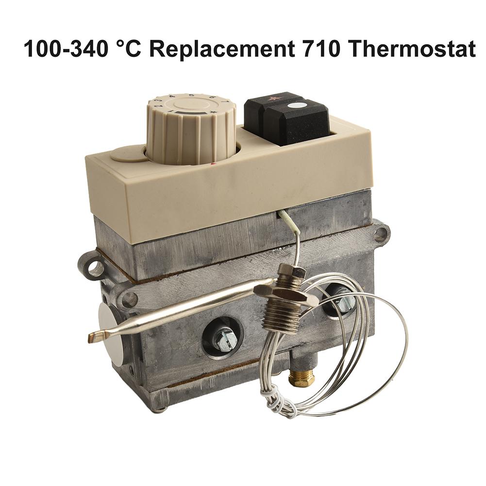 Commercial Fryer Thermostat Temperature Control Valve Kitchen Appliance Inlet Pressure 50MPa Replacement Thermostat