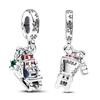 New 925Silver Christmas Series Tree Snowflake Deer Sweater Charm Pendant Fit for Exquisite Bracelets DIYWomen's Jewelry