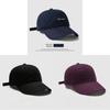 Baseball Cap With Embroidered Letters For Streetwear And Sun Protection