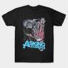 New Rare Asking Alexandria Black Men S 234XL T Shirt