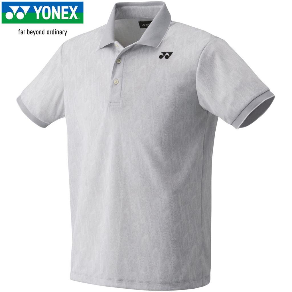Short Sleeve Shirt Game Shirt Ice Gray S [YONEX] Men's (326)