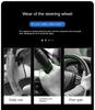 For Geely Galaxy St 7 2026 Anti-slip Leather Car Steering Wheel Cover Interior Accessories Breathable Handle Decor Covers