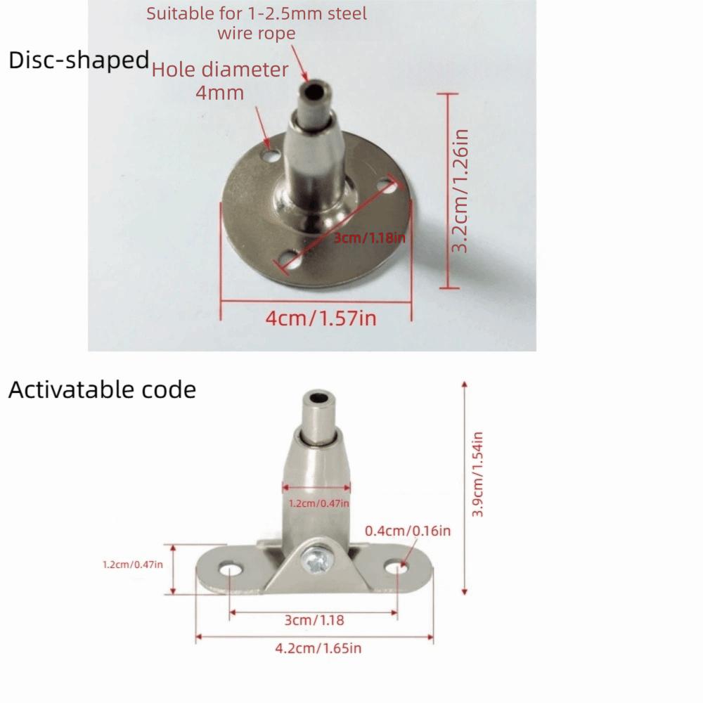 Adjustable Ceiling Sign Hanger Wire 0.5/1/2/3m Hanging Cable Wire Advertising Board