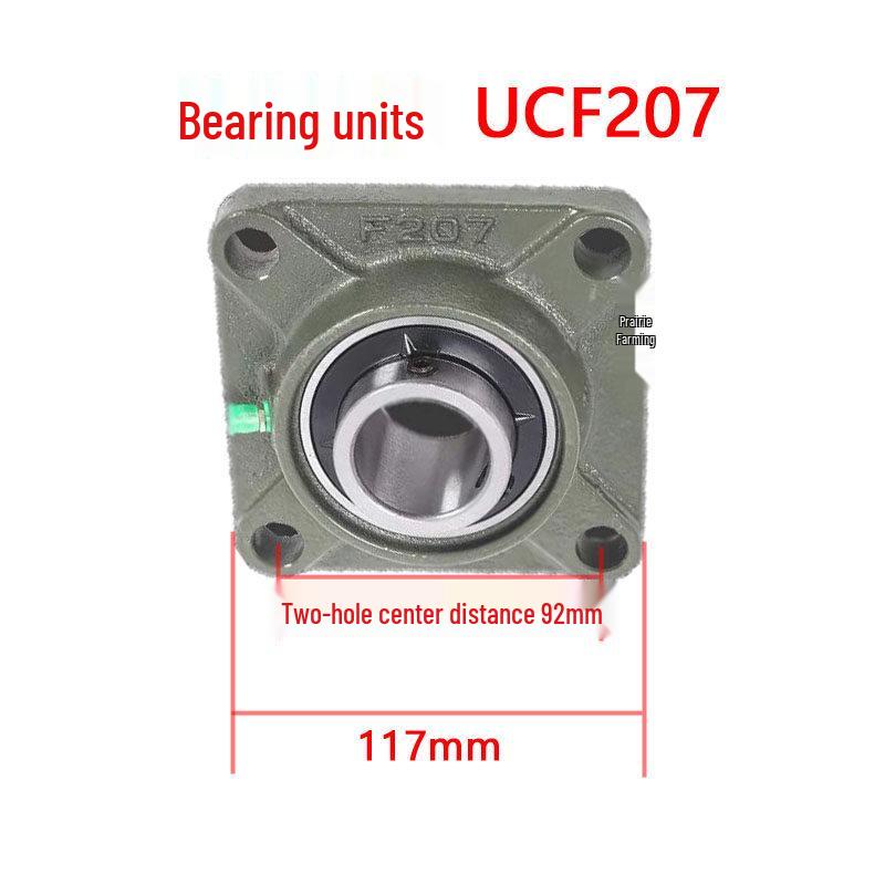 Heavy Duty Agricultural Machinery Feed Mixer & Chopper Parts: Bearing Housing, Scraper, Thick Universal Joint, Ball.