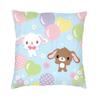 Kawaii Bunny Sugarbunnies Cushion Covers Sofa Home Decorative Anime Cartoon Square Throw Pillow Case 45x45