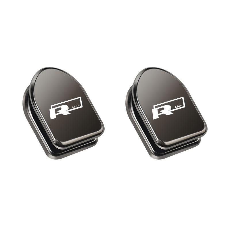 

2026 Hot For Volkswagen VW 2Pcs Metal Car Styling Storage Hooks Organizer For VW GTI Rline Polo Golf CC Passat B6 Tiguan Jetta T