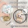 6-8cm Mini Figure Display Case | Clear PVC Protective Pouch ideal for Dolls/Collectibles | Anti-Scratch Travel Size Hanging Organizer Bag