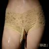 Large Size Sissy Lingerie Panties Men Sexy Floral Embroidered Underwear Open Closed Penis Sheath Briefs Gay Crotchless Nightwear