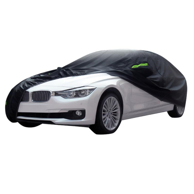 Funda de Coche Impermeable para Todo Clima para SUV/Sedán Diseño con Cremallera S-XXL YM-YXL Estacionamiento Exterior Cubierta Completa Lluvia para Sol UV Pro