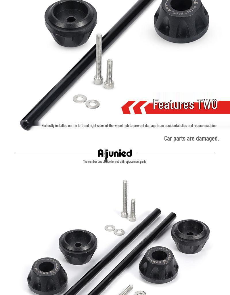 Yamaha MT-09 Tracer 900 Front & Rear Wheel Fork Slider Protector