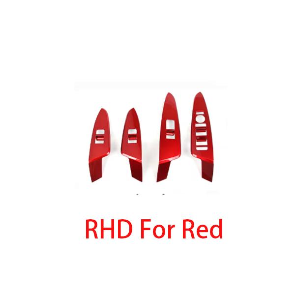 LHD/RHD For Kia Sportage NQ5 2026 Car Tuning 4PCS Window Door Lock Switch Button Covers Automotive Interior Accessories