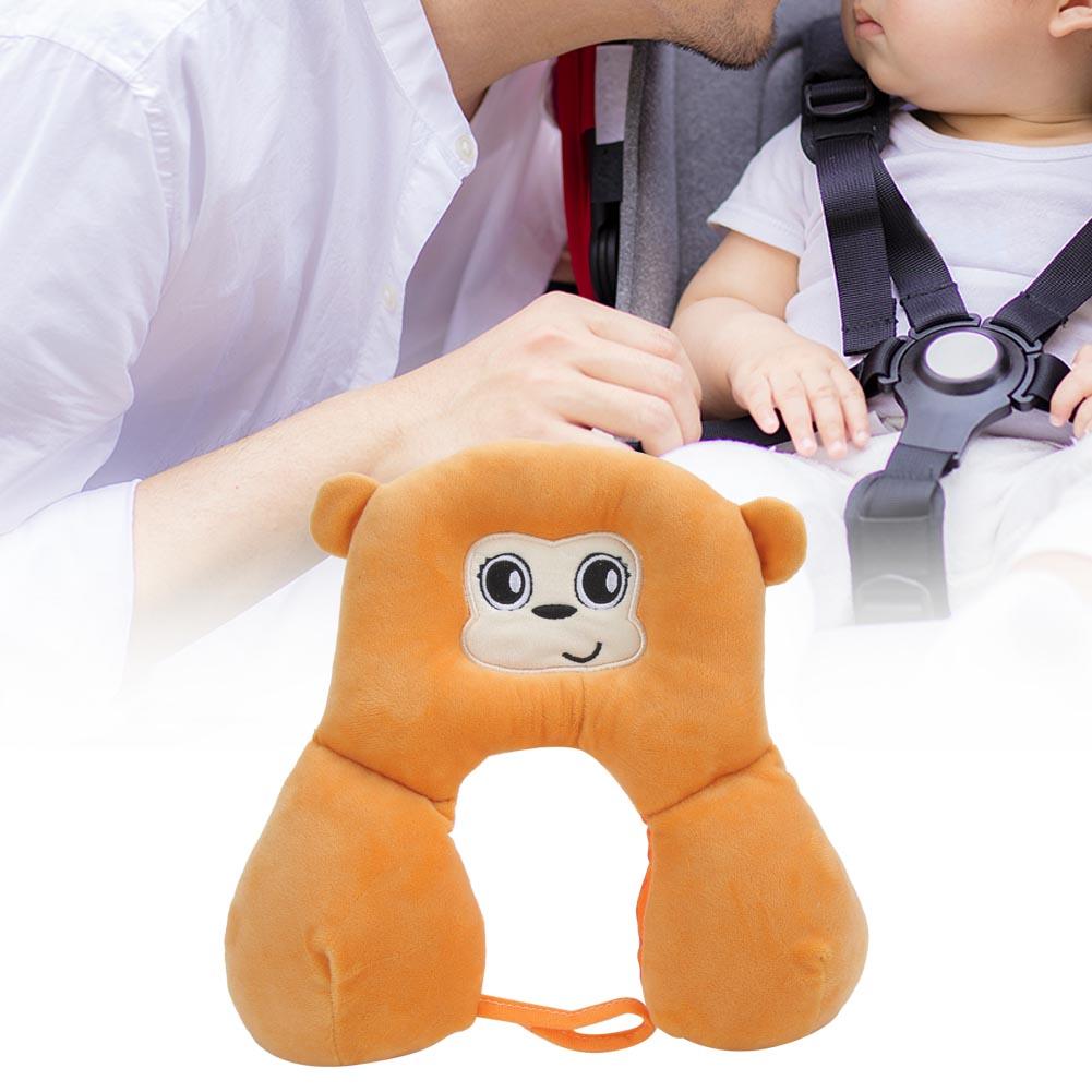 U shape Baby Infant Cartoon Animal Soft Design Head Support Pillow Neck Cushion