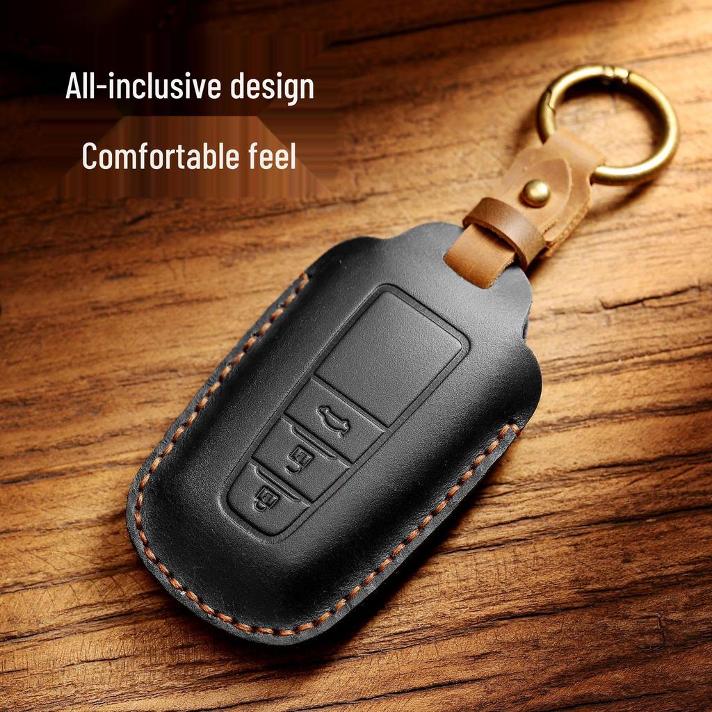 Toyota Key Case Genuine Leather Protective Shell