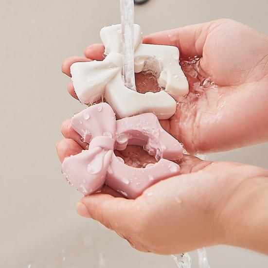 Spatelhållare för gryta Silikonskedstöd Rosettdesign Klämma Spatelstöd Gryta Panna Hållare för matlagning Håller köksbänken ren