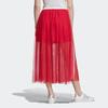 Adidas Originals 3-Stripe Sheer Mesh Tulle Skirt Red Women's ED4756
