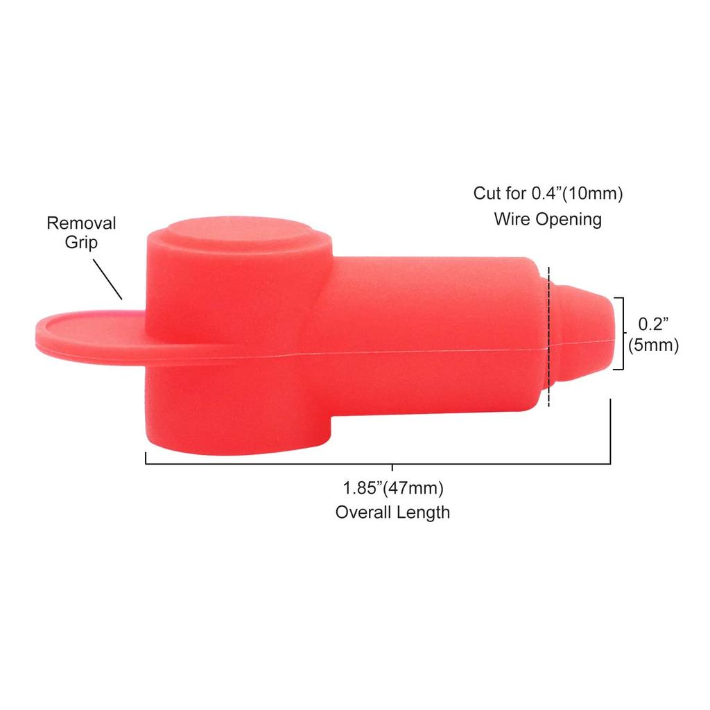 4AWG Ground Wire Strong Toughness Soft Wear Resistant High Temperature Resistant Battery Cable for Campers Boats Cars