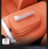 E5 PLUS Blue Electric Car Tissue Box: Model 26 Seat Backrest Hanging Bag Accessory.