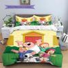 Griffin Pattern Bedding Home Decoration Birthday Gift ( 1 duvet cover + 2 pillowcase, without core),fan merchandise.