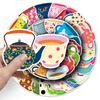 50 Teetasse Kessel Doodle Cartoon Kreativ Niedlich Aufkleber Dekorativ Wasserbecher Koffer Aufkleber Wasserdicht