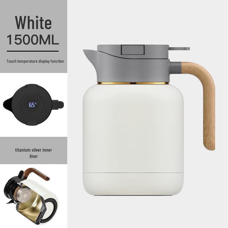 Titanium Insulated Tea Pot