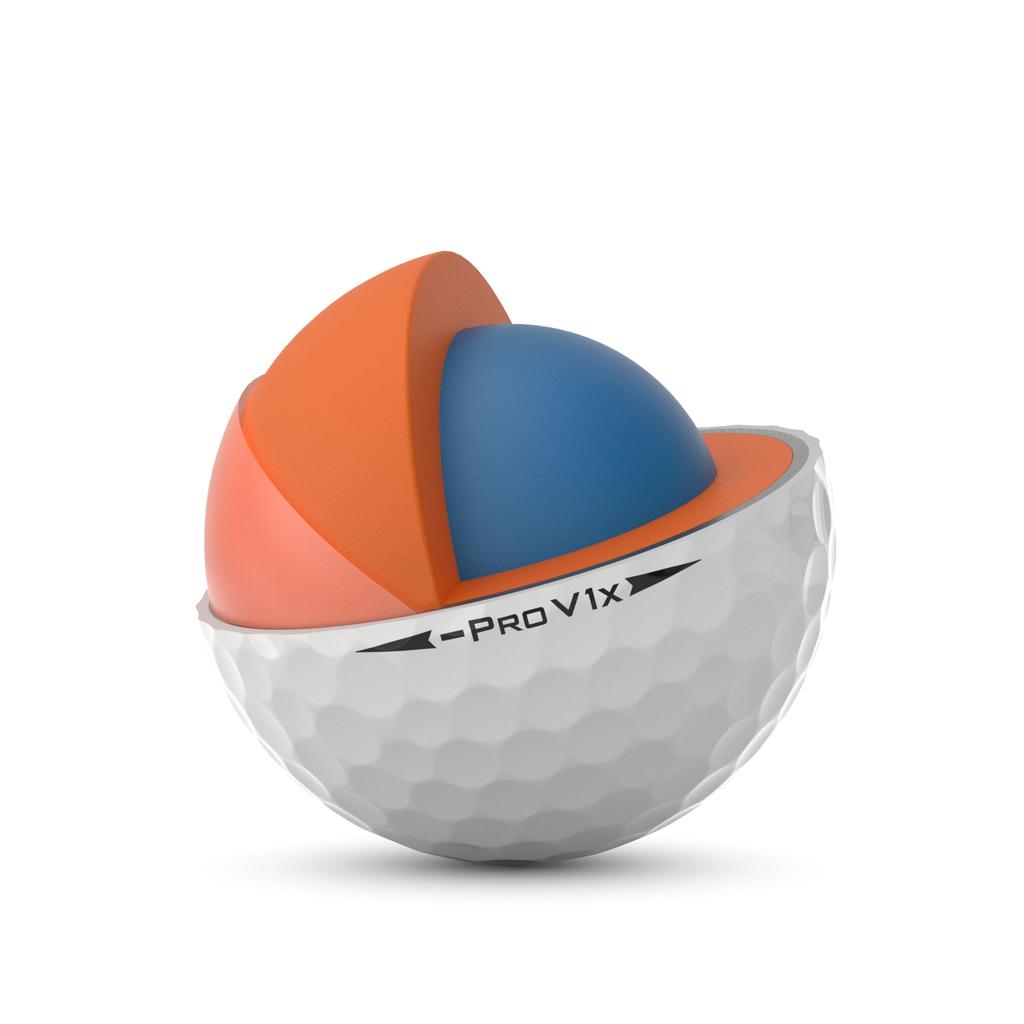 TITLEIST PROV1x Left Dash Golf Balls, Unisex, DZ, T204L6S-J