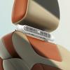 Back Seat Fan Car Headrest Fan Angle Adjustable Portable Ventilation Cooler With 3000mAh Rechargeable Battery For Truck Van RV