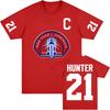 Llya Rozanov 81 Boston Raiders Maglietta Scott Hunter 21 New York Admirals Maglietta Rivalità Accesa Tshirt Hollander 24 Montreal Metros Top