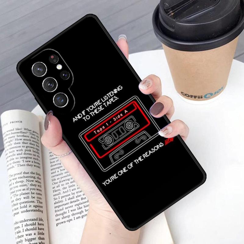 

13 Thirteen Reasons Why phone case Cover For Samsung Galaxy S24 S25 Ultra S21 S22 Ultra S10E Note 10 Plus Note 20 FE S23 Note10 Pro(Plus)