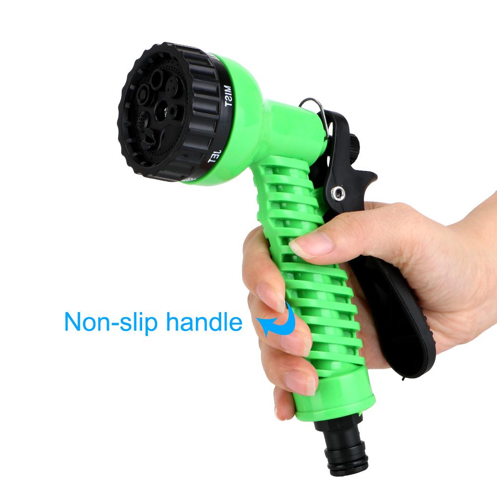 Garden Hose Adjustable Water Gun Foam High Pressure Cars Garden Washing Hose Sprayer Expandable Water Hose