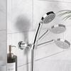 Hand Shower Head Stand Replacement Handheld Showerhead Brackets Bathroom Wall Mounted Shower Wand Stand Enduring