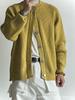 Autumn-Winter Round Neck Men's Cardigan Sweater, Old Money Style Knitwear, Korean-Inspired Hot Selling Winter Outerwear