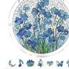 Acrylic Puzzles Sun Catcher Stained Glass Effect Window Hanging Decor Colorful
