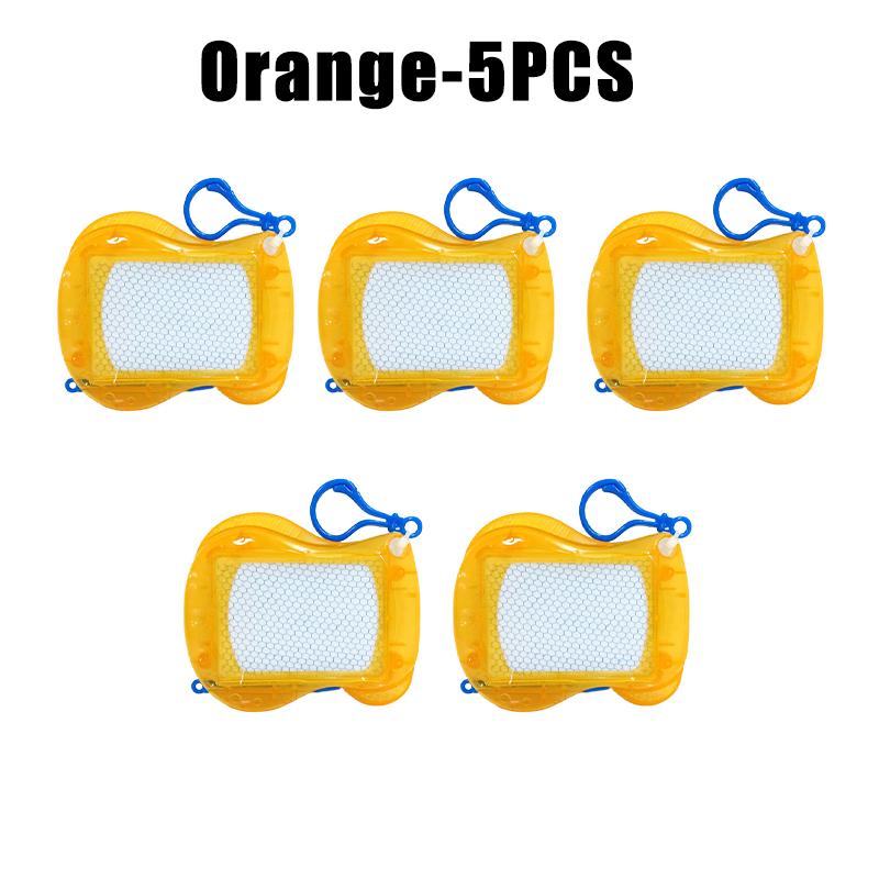 Kids Magnetic Doodle Board Keychain Portable LCD Writing Tablet Mini Drawing Pad Travel Toy Educational Erasable Gift