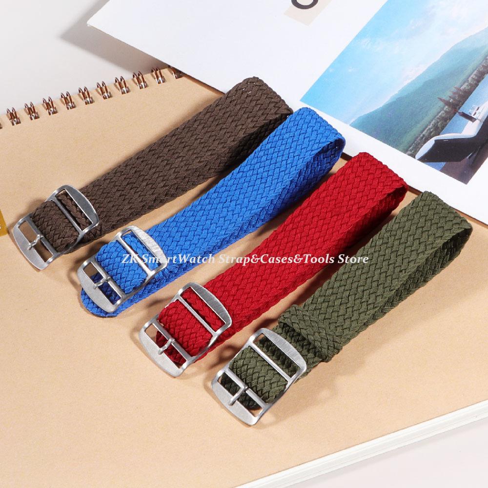 High-quality Woven Nylon Watch Strap Bracelet Belt 14mm 16mm 18mm 20mm 22mm Band for Omega Universal Replacement Watchband