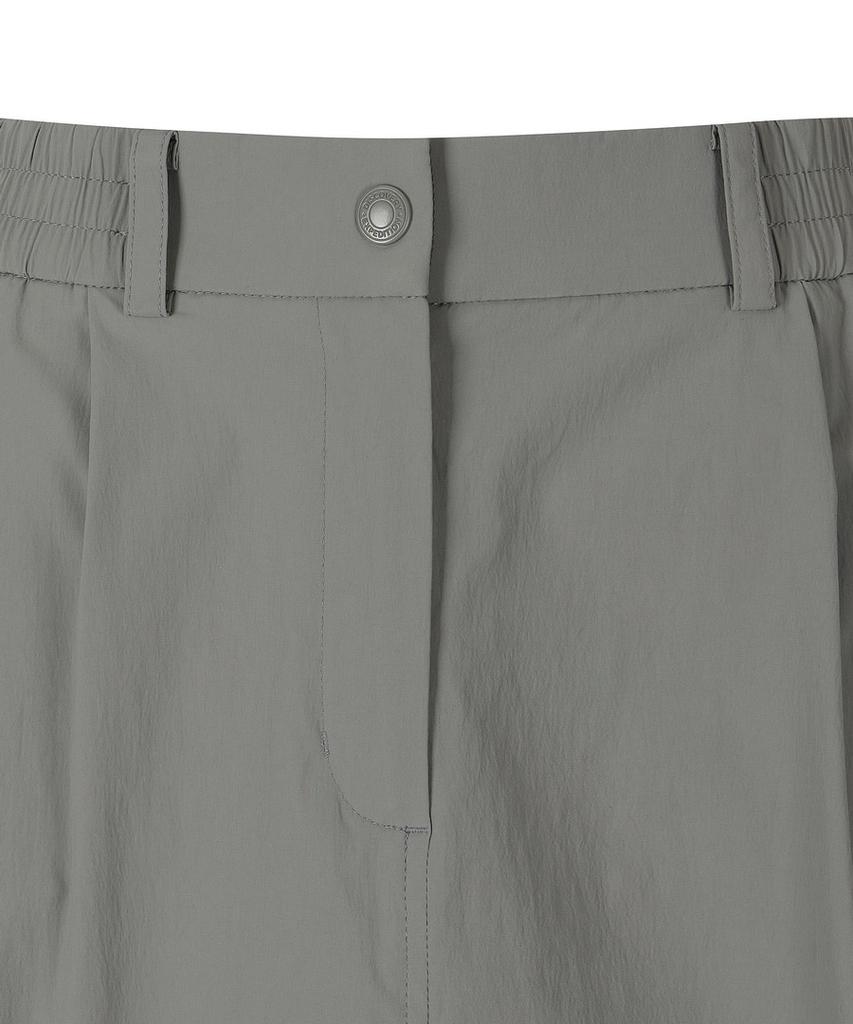 DISCOVERY EXPEDITION Freshvent Women'S Bermuda Cargo Skirt (Grey)