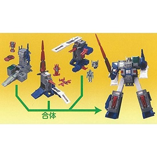 Candy Toy DX Transformers Gum Metallic Version Set of 3 Types [Full (Full Comp)]