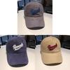 Oversized Baseball Cap With Letter Embroidery For Unisex Outdoor Activities And Style