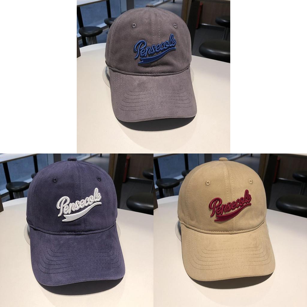 Oversized Baseball Cap With Letter Embroidery For Unisex Outdoor Activities And Style