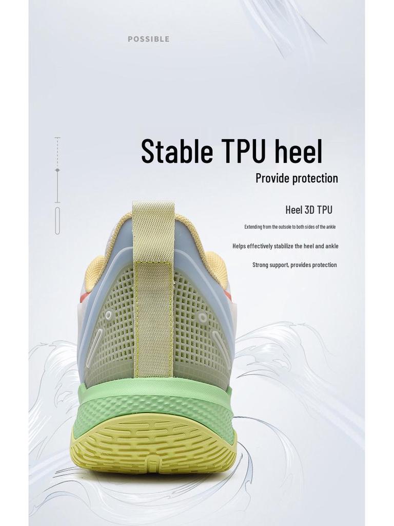 Trendy Luminous Korean Style Basketball Shoes - Breathable, Shock-Absorbing, Wear-Resistant Sports Sneakers for Couples