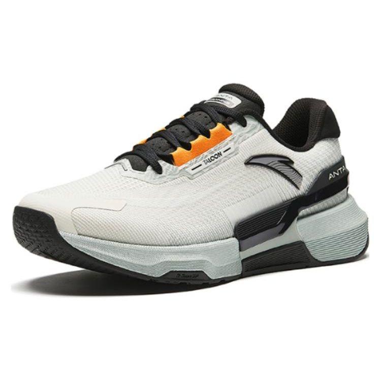 Anta Chuang 4.0 Men Professional Cushioning Running Shoes Ivory White Black Orange 112417788-3